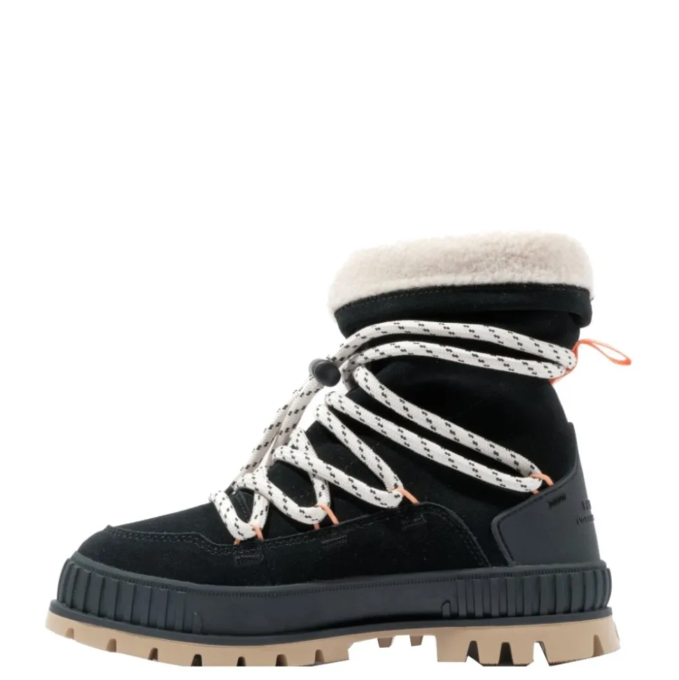 Buty damskie Palladium PALLASHOCK HIVER skórzane czarny 94349-008