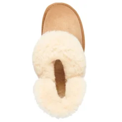 Buty śniegowce Emu AUSTRALIA PLATINUM MINTARO skórzane brązowy WP11850 Ocieplane