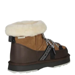 Buty śniegowce Emu AUSTRALIA BLURRED MICRO skórzane brązowy W13129 WATER RESISTANT Ocieplane