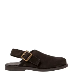 Buty z odkrytą piętą El Naturalista N5871 ARENISCA skórzane czarny