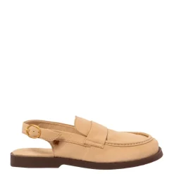 Buty z odkrytą piętą El Naturalista N5872 ARENISCA skórzane beżowy