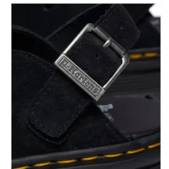 Klapki Dr. Martens ZEBZAG MULE Black EH Suede 31657001