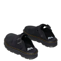 Klapki Dr. Martens ZEBZAG MULE Black EH Suede 31657001