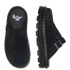 Klapki Dr. Martens ZEBZAG MULE Black EH Suede 31657001