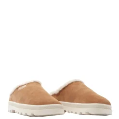 Klapki Palladium PALLADUNE MULE WARM skórzane brązowy 74337-252