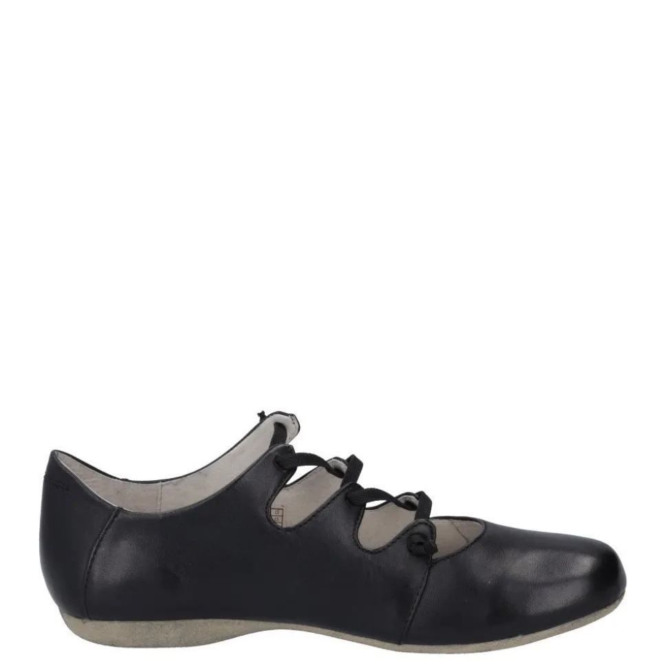Półbuty damskie Josef Seibel FIONA 04 skórzane czarny 87204 971 600