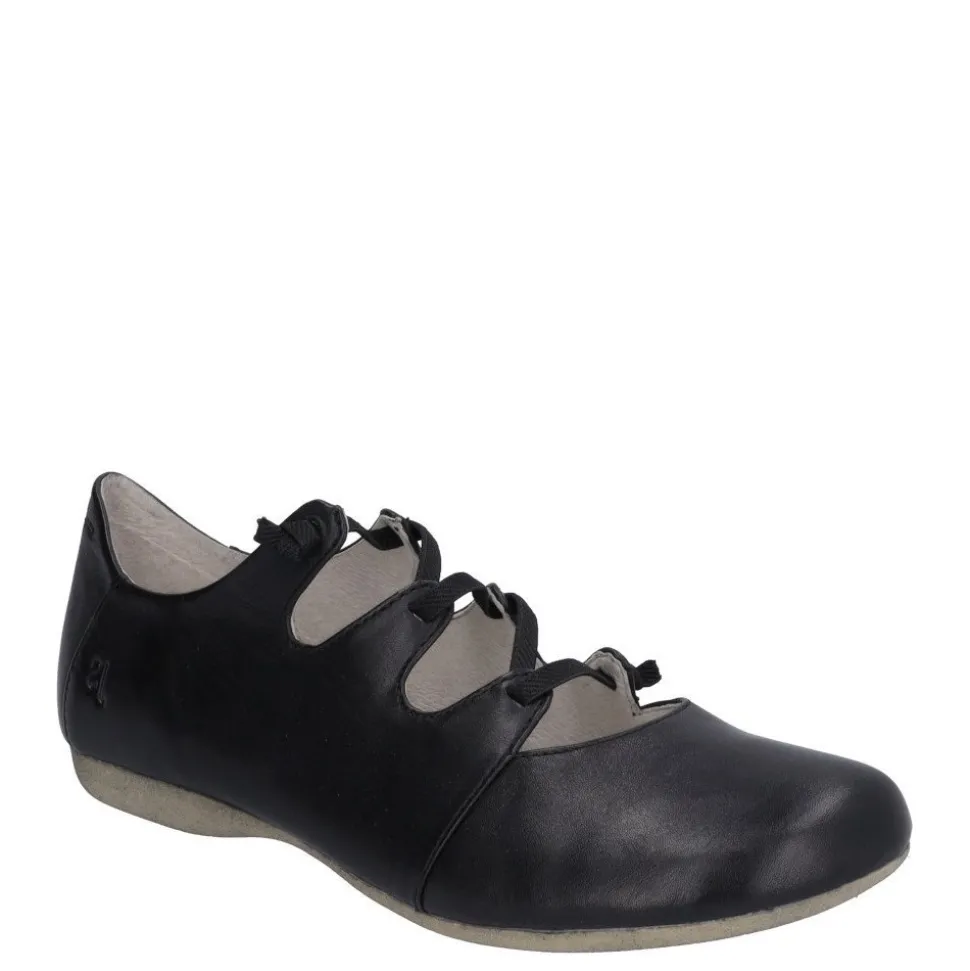 Półbuty damskie Josef Seibel FIONA 04 skórzane czarny 87204 971 600