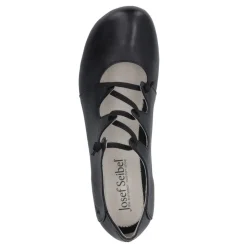 Półbuty damskie Josef Seibel FIONA 04 skórzane czarny 87204 971 600