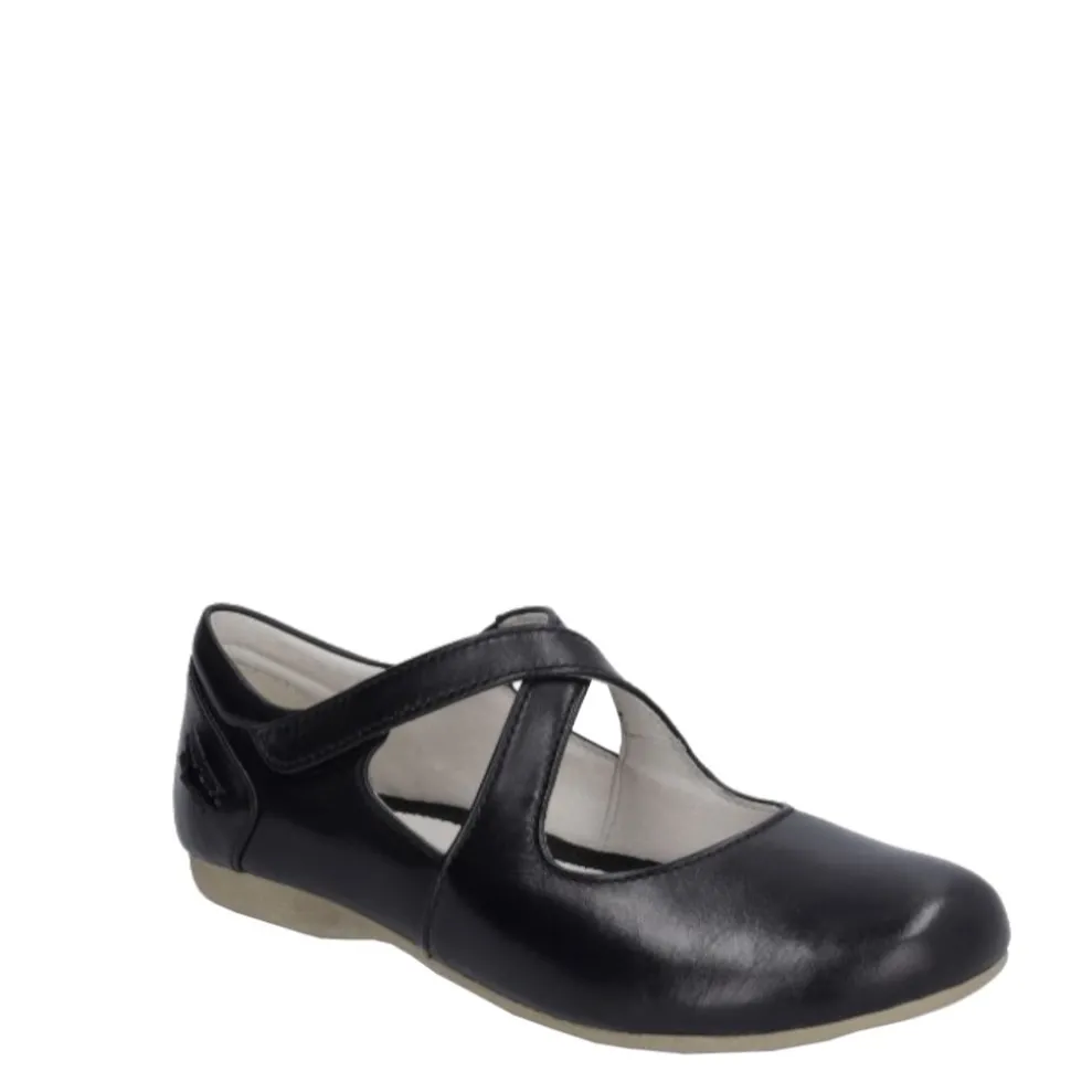 Półbuty damskie Josef Seibel FIONA 72 skórzane czarny 87272 971 100