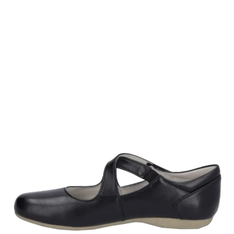 Półbuty damskie Josef Seibel FIONA 72 skórzane czarny 87272 971 100