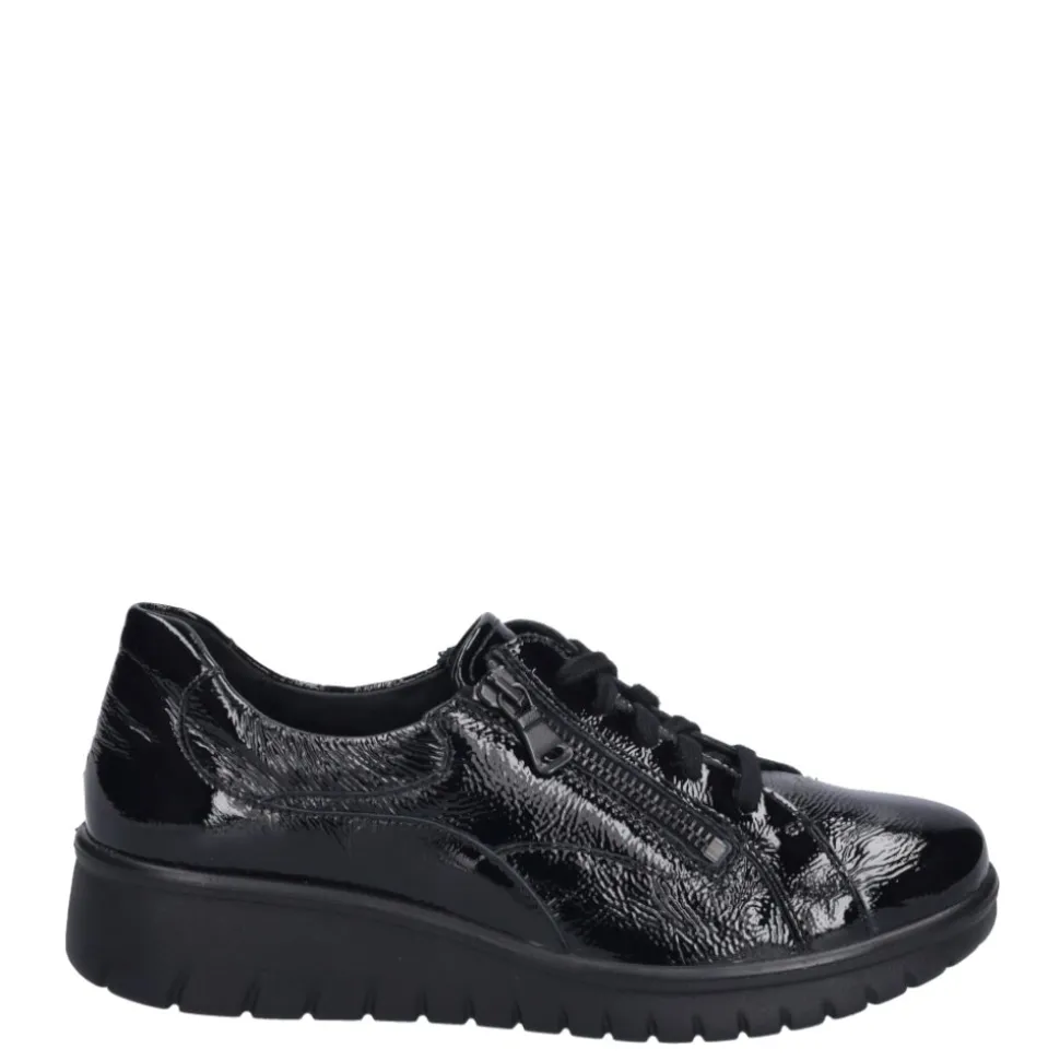 Półbuty damskie Josef Seibel CALAIS 22 skórzane czarny 55322 65 100