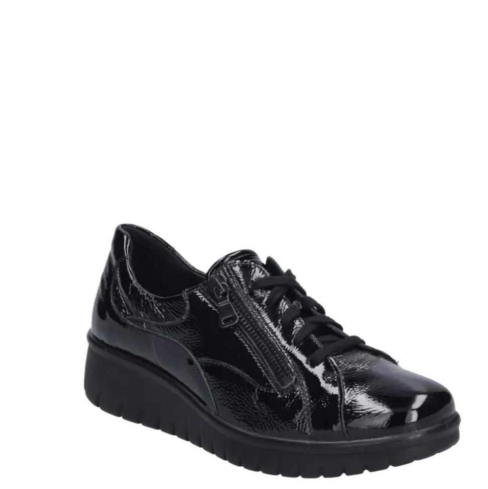 Półbuty damskie Josef Seibel CALAIS 22 skórzane czarny 55322 65 100