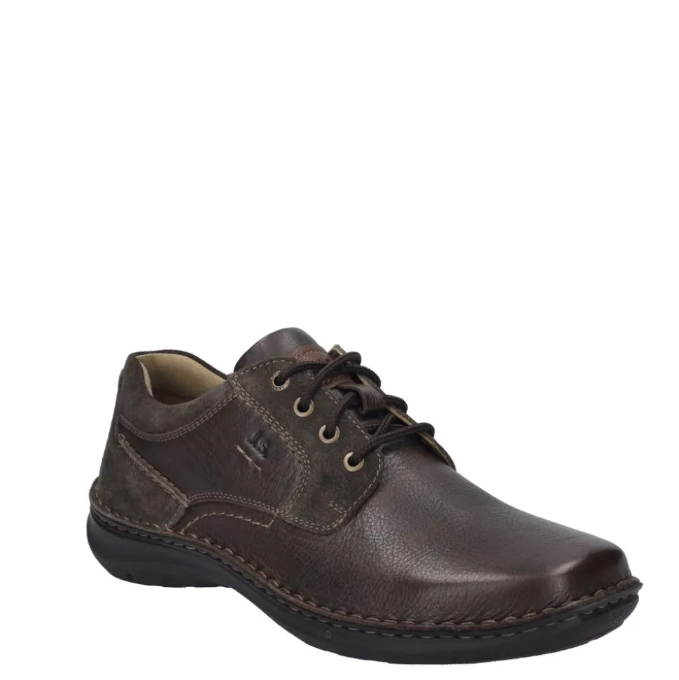 Półbuty męskie Josef Seibel NEW ANVERS 06 skórzane brązowy 44906 049 330