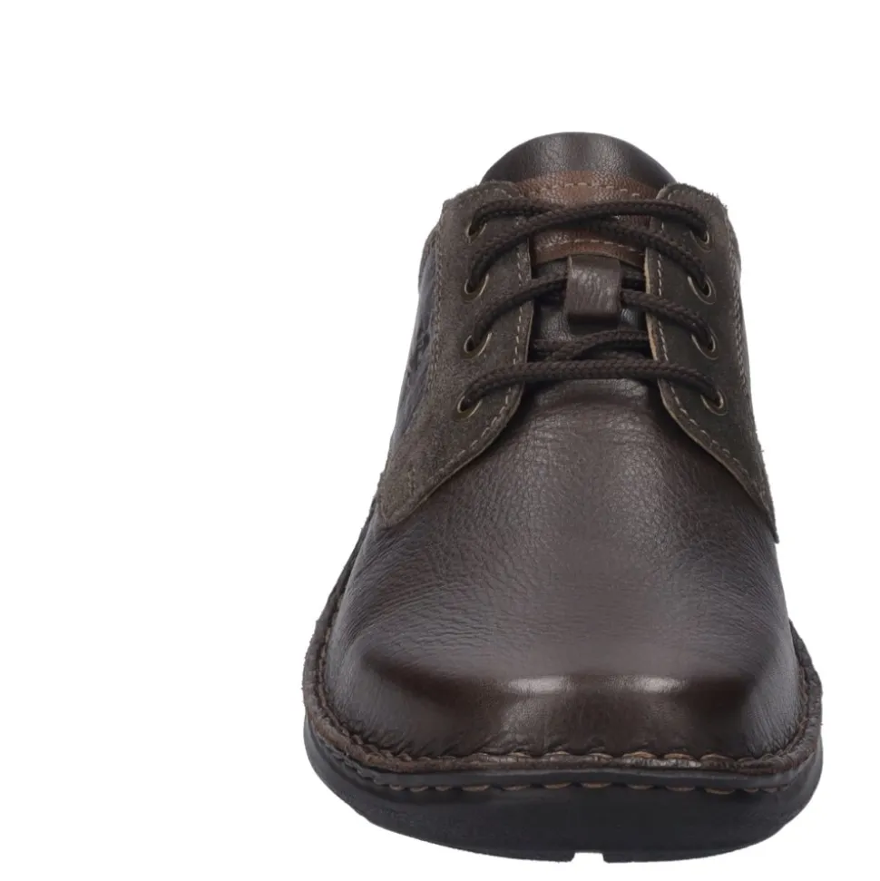 Półbuty męskie Josef Seibel NEW ANVERS 06 skórzane brązowy 44906 049 330