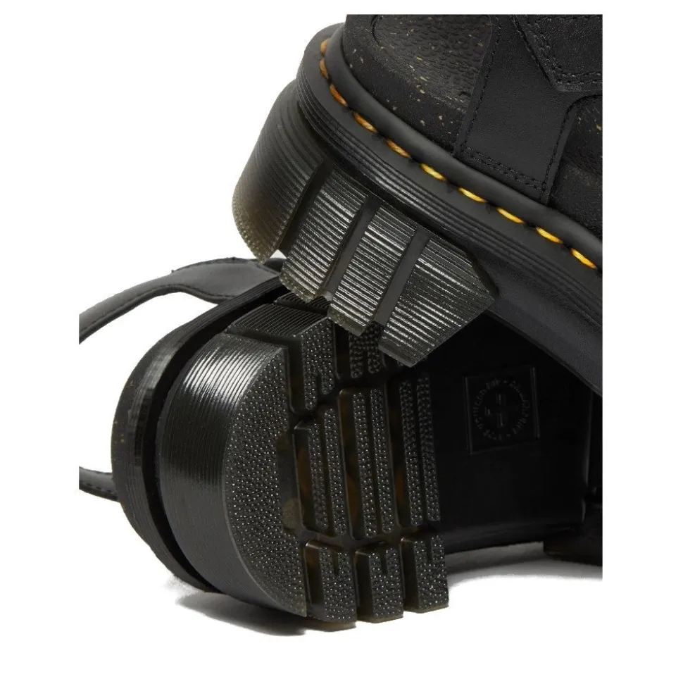 Sandały Dr. Martens RICKI 3-STRAP SANDAL Black Nappa Lux 27405001