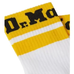 Skarpety Dr. Martens SOCKS ATHLETIC LOGO Organic Cotton Blend White AC681103
