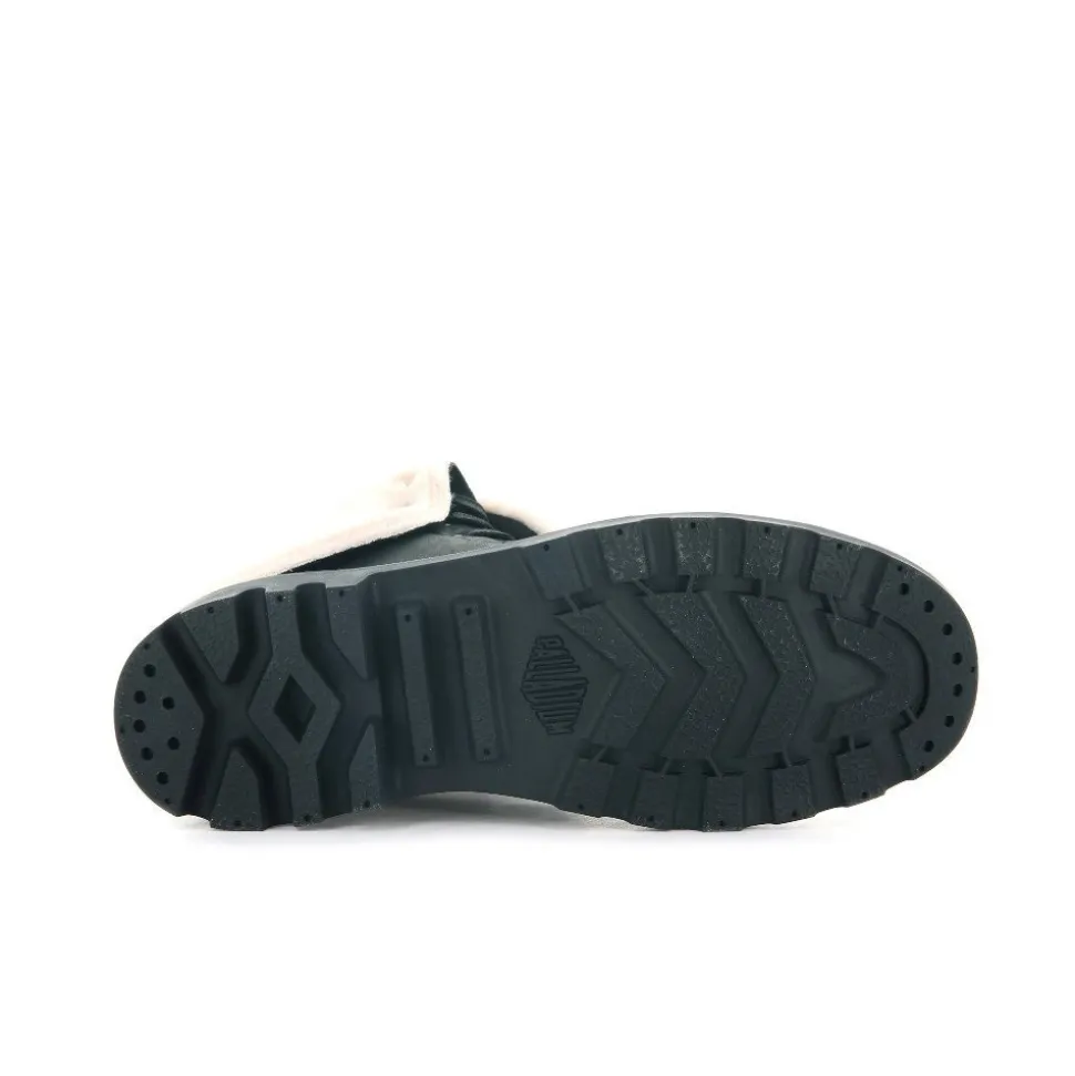 Trapery Palladium BAGGY LEATHER ESS WPS skórzane czarny 77168-008 OCIEPLANE